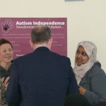 Nura and Aga of Autism Indpendence talk to Shane Devlin and Rosi Shepherd.